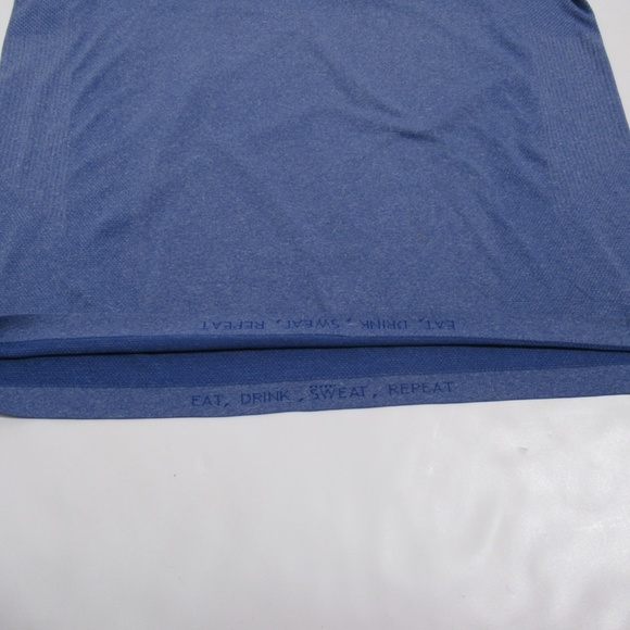 Lululemon Men's Metal Vent Tech Long Sleeve Heathered Harbor Blue Size XL - Picture 7 of 12